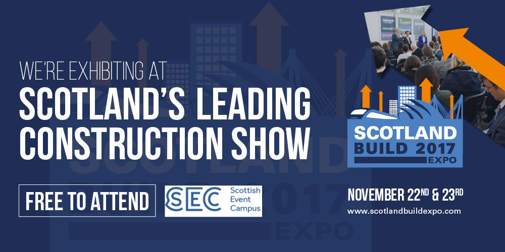 We are exhibiting at Scotlands leading construction show